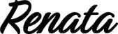 Produktbeispiel Schriftzug - Renata