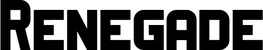Produktbeispiel Schriftzug - Renegade