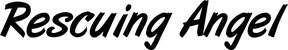 Produktbeispiel Schriftzug - Rescuing Angel