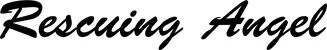 Produktbeispiel Schriftzug - Rescuing Angel