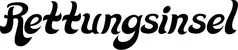Produktbeispiel Schriftzug - Rettungsinsel