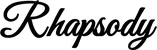Produktbeispiel Schriftzug - Rhapsody