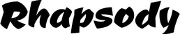 Produktbeispiel Schriftzug - Rhapsody
