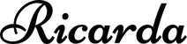 Produktbeispiel Schriftzug - Ricarda