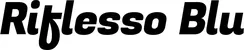 Produktbeispiel Schriftzug - Riflesso Blu