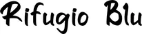 Produktbeispiel Schriftzug - Rifugio Blu