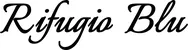 Produktbeispiel Schriftzug - Rifugio Blu