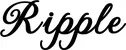 Produktbeispiel Schriftzug - Ripple