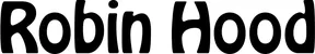Produktbeispiel Schriftzug - Robin Hood