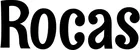 Produktbeispiel Schriftzug - Rocas