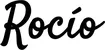 Produktbeispiel Schriftzug - Rocío