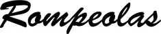 Produktbeispiel Schriftzug - Rompeolas