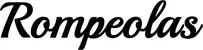 Produktbeispiel Schriftzug - Rompeolas