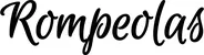 Produktbeispiel Schriftzug - Rompeolas