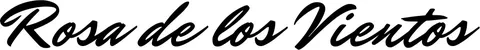 Produktbeispiel Schriftzug - Rosa de los Vientos