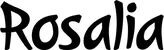 Produktbeispiel Schriftzug - Rosalia