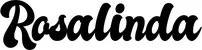 Produktbeispiel Schriftzug - Rosalinda