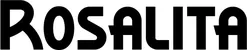 Produktbeispiel Schriftzug - Rosalita