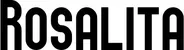 Produktbeispiel Schriftzug - Rosalita