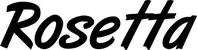 Produktbeispiel Schriftzug - Rosetta