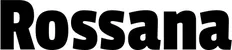 Produktbeispiel Schriftzug - Rossana