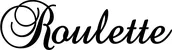 Produktbeispiel Schriftzug - Roulette