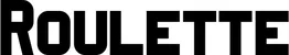 Produktbeispiel Schriftzug - Roulette