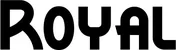 Produktbeispiel Schriftzug - Royal