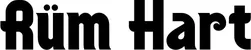 Produktbeispiel Schriftzug - Rüm Hart