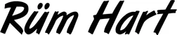 Produktbeispiel Schriftzug - Rüm Hart
