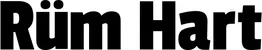 Produktbeispiel Schriftzug - Rüm Hart