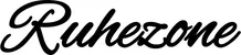 Produktbeispiel Schriftzug - Ruhezone