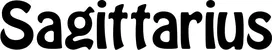 Produktbeispiel Schriftzug - Sagittarius