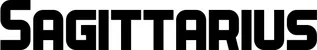 Produktbeispiel Schriftzug - Sagittarius