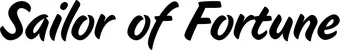 Produktbeispiel Schriftzug - Sailor of Fortune