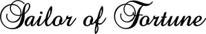 Produktbeispiel Schriftzug - Sailor of Fortune