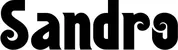 Produktbeispiel Schriftzug - Sandro