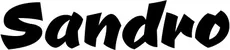 Produktbeispiel Schriftzug - Sandro
