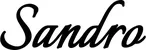Produktbeispiel Schriftzug - Sandro