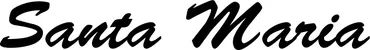 Produktbeispiel Schriftzug - Santa Maria
