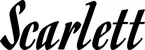 Produktbeispiel Schriftzug - Scarlett
