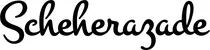 Produktbeispiel Schriftzug - Scheherazade