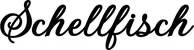 Produktbeispiel Schriftzug - Schellfisch