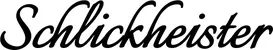 Produktbeispiel Schriftzug - Schlickheister