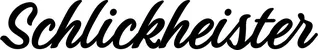 Produktbeispiel Schriftzug - Schlickheister