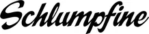 Produktbeispiel Schriftzug - Schlumpfine