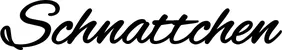 Produktbeispiel Schriftzug - Schnattchen
