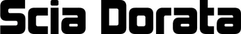 Produktbeispiel Schriftzug - Scia Dorata