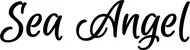 Produktbeispiel Schriftzug - Sea Angel