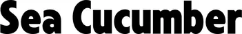 Produktbeispiel Schriftzug - Sea Cucumber